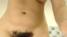 Colombian hairy girl cam