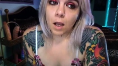 Amateur webcam slut creampie masturbate