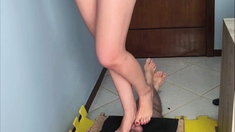 Entertaining Femdom Foot Fetish Sex