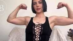 Queenblaire – Jerk to My Muscles