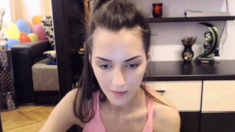 Skinny Teen Beauty Pussy On Skype